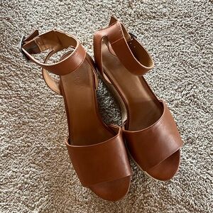 Hardly worn wedge sandals